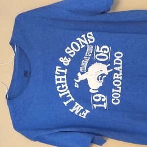 FM Light & Sons Steamboat Springs Colorado Western Wear Store T-Shirt Size Large